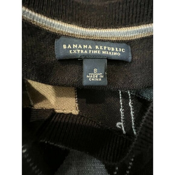 Banana Republic extra fine merino sweater Men size S - Picture 3 of 11